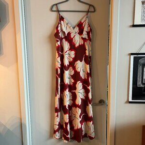 XL Anthropologie Slip Midi dress
